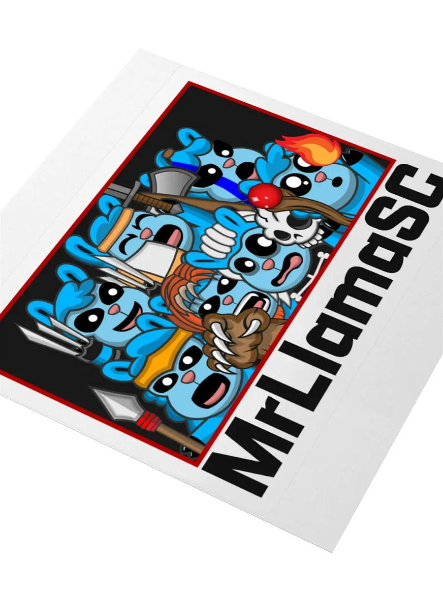MrLlamaSC Llama Family Family Sticker product image (3)