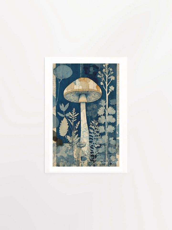Magical Forest No.21-Enchanted Mushroom Botanical Poster product image (2)