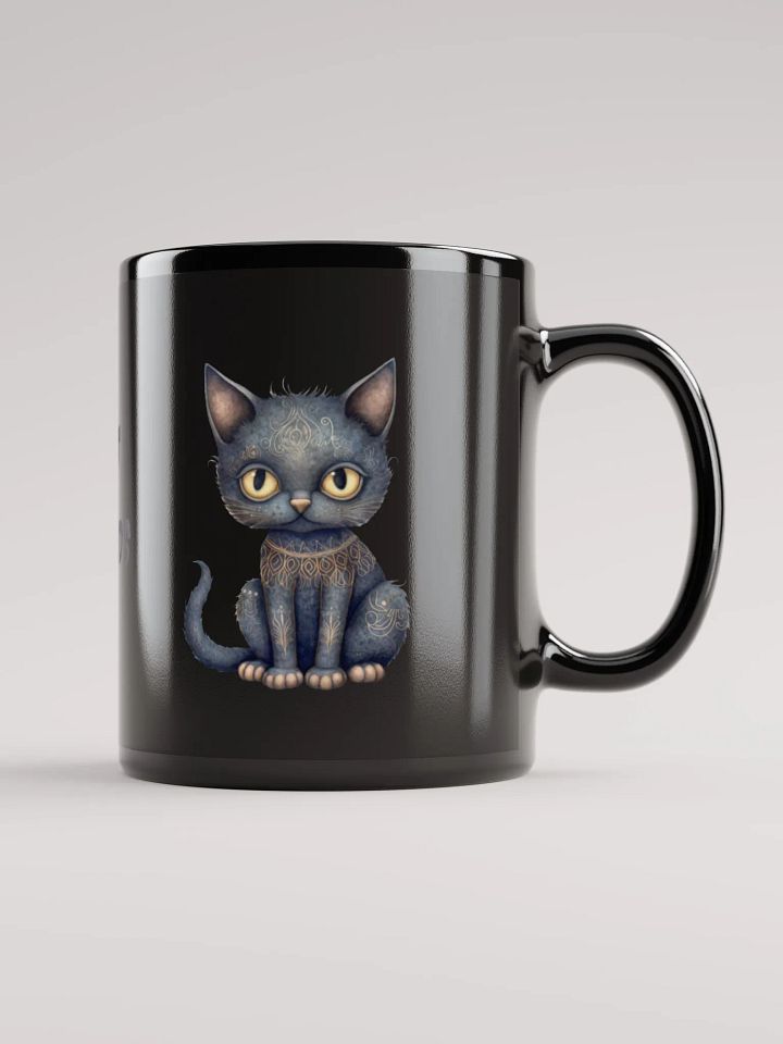 Cat and Mouse Best Friends Forever Mug in Black product image (1)