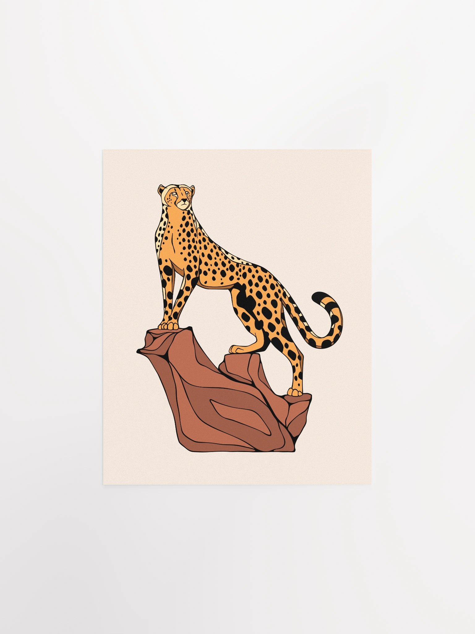The Gaze Of The Hunt - Rectangle Matte Paper Poster product image (1)