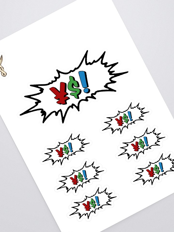 ¥$! Speech Bubble Stickers product image (1)
