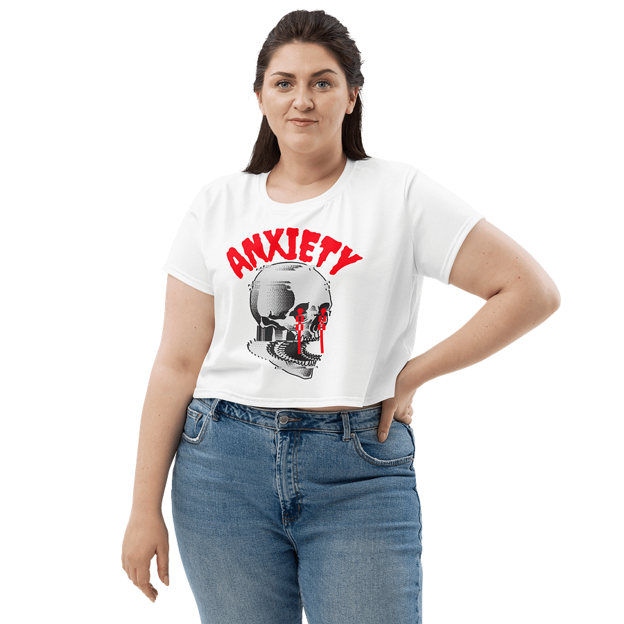 Anxiety crop tee product image (2)