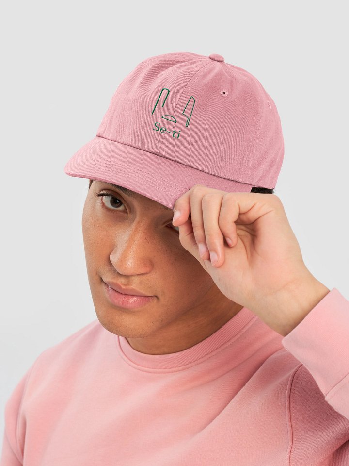 Seti I Hieroglyphic Cap - Pink | Modern Pharaoh Legacy product image (1)