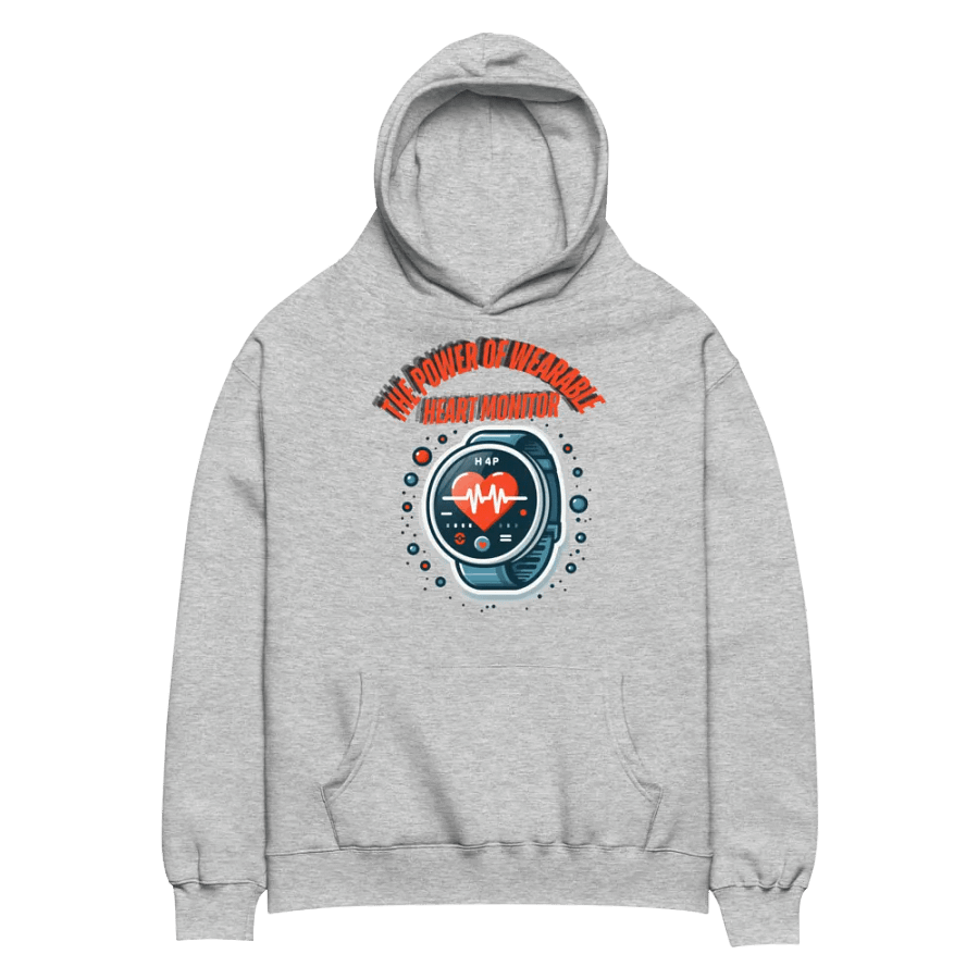 Heartbeat Guardian Oversized Hoodie product image (12)