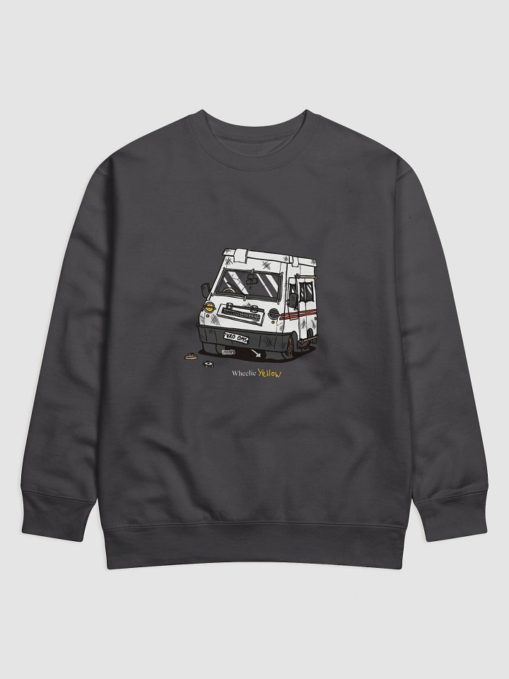 A not-ok Wheelie Yellow sweatshirt! product image (15)