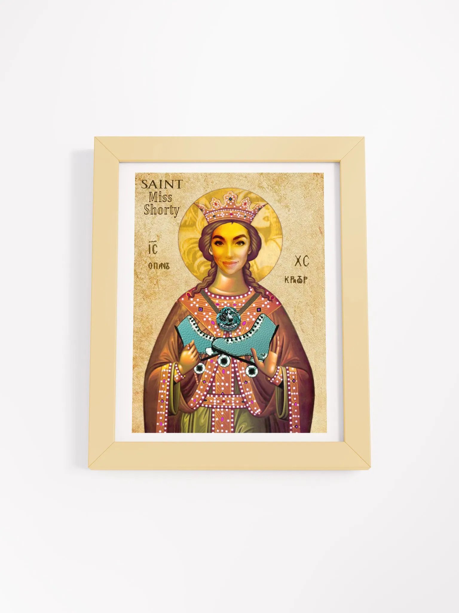 Saint Miss Shorty -- FRAMED product image (1)