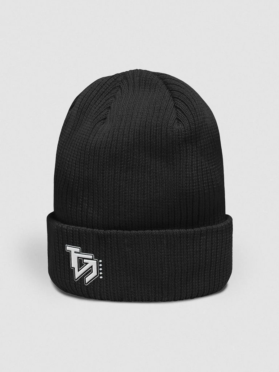 TGJ White Logo Beanie product image (2)