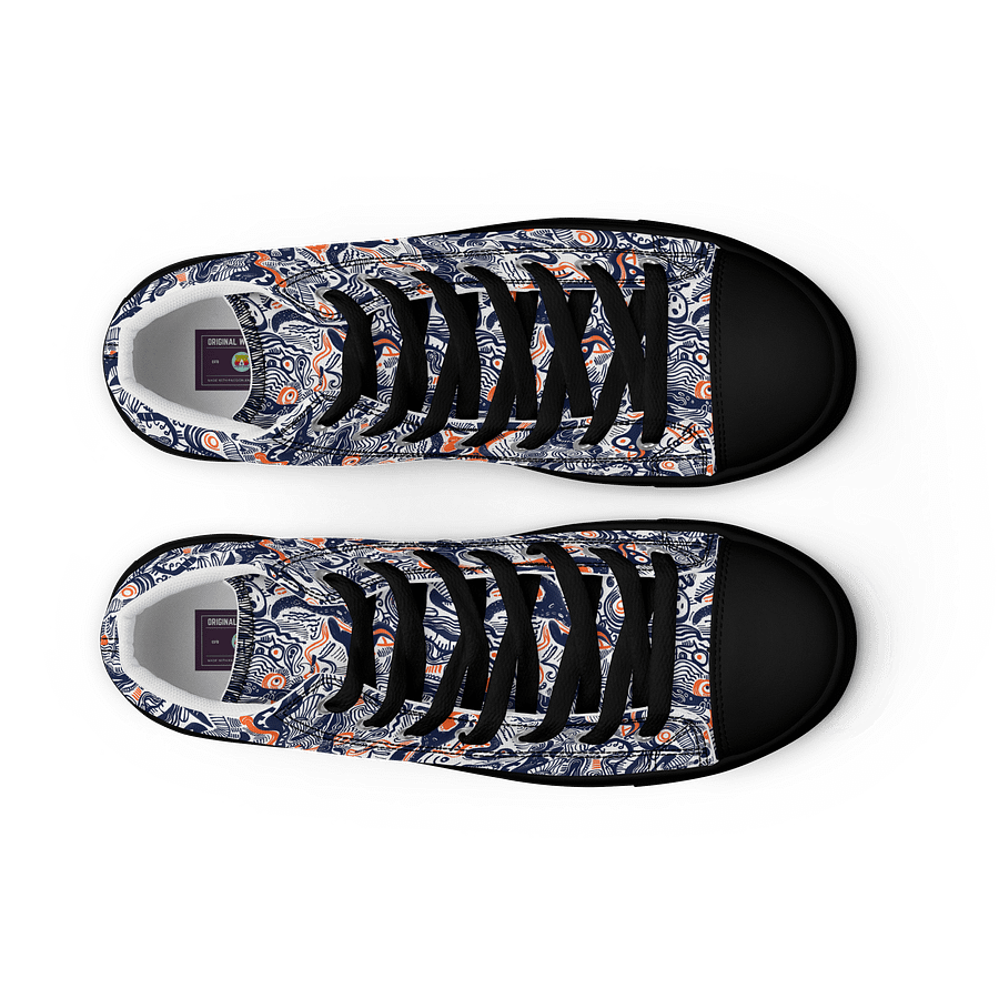 Liquid Energy | Men's High Top Sneaker product image (10)