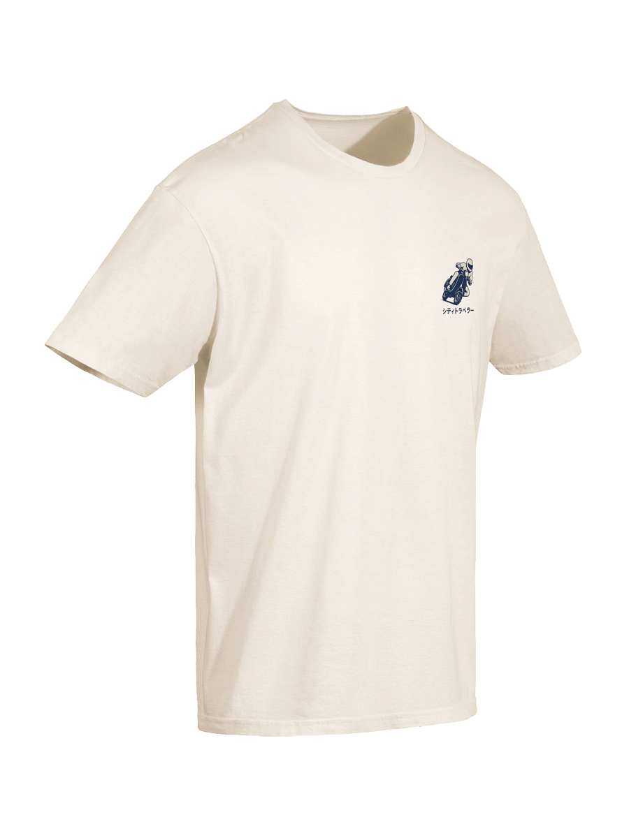 City Traveler - Retro Japanese Scooter Graphic T-Shirt product image (103)