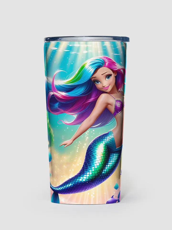 Mermaid Princess 20 oz Stainless Steel Tumbler - V4 product image (1)