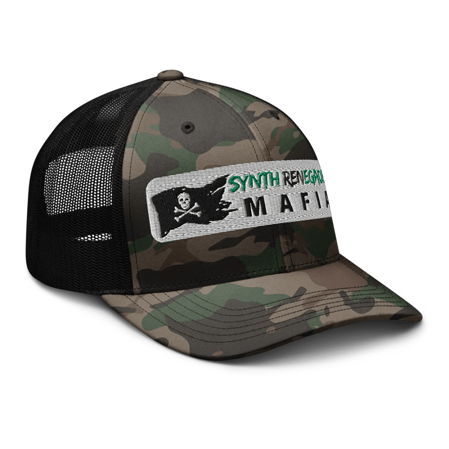 S.R.M CAMO HAT MEAN GREEN product image (6)