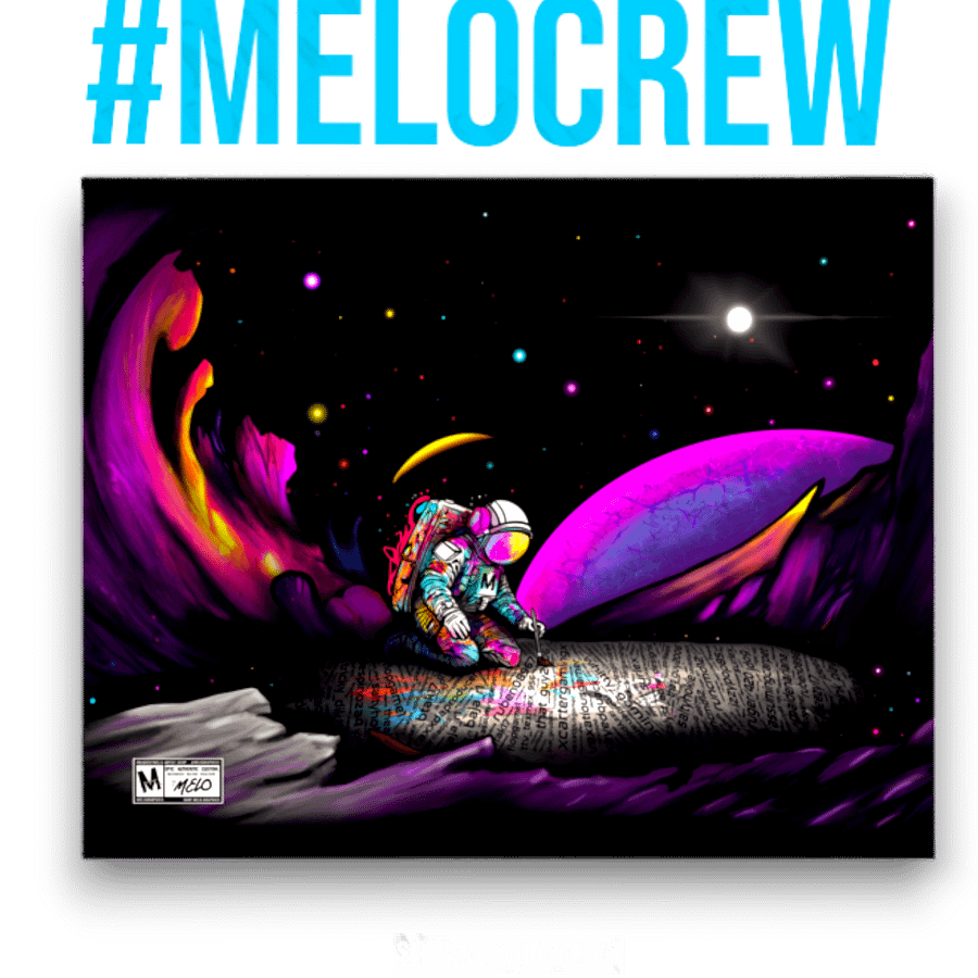 #MELOtober 2023 MELO CREW Founders - Personalized Poster | #MadeByMELO product image (3)