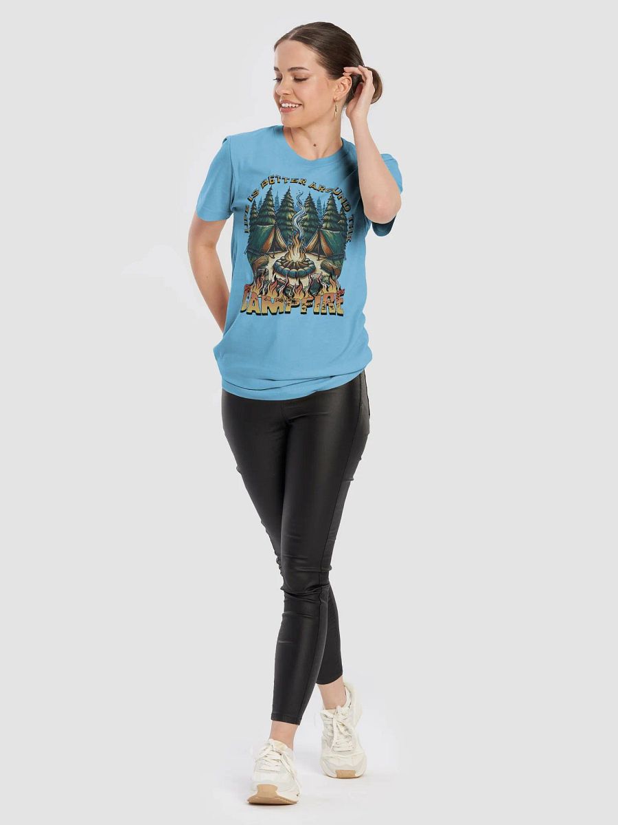 Life Is Better Around The Campfire Vibes Unisex T-Shirt product image (42)