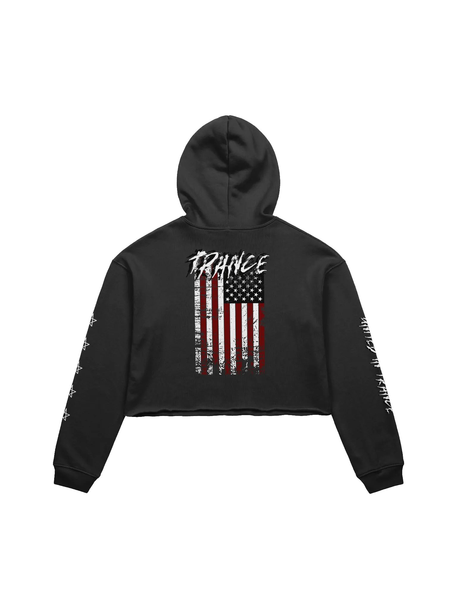 TRANCE Cropped Hoodie product image (3)
