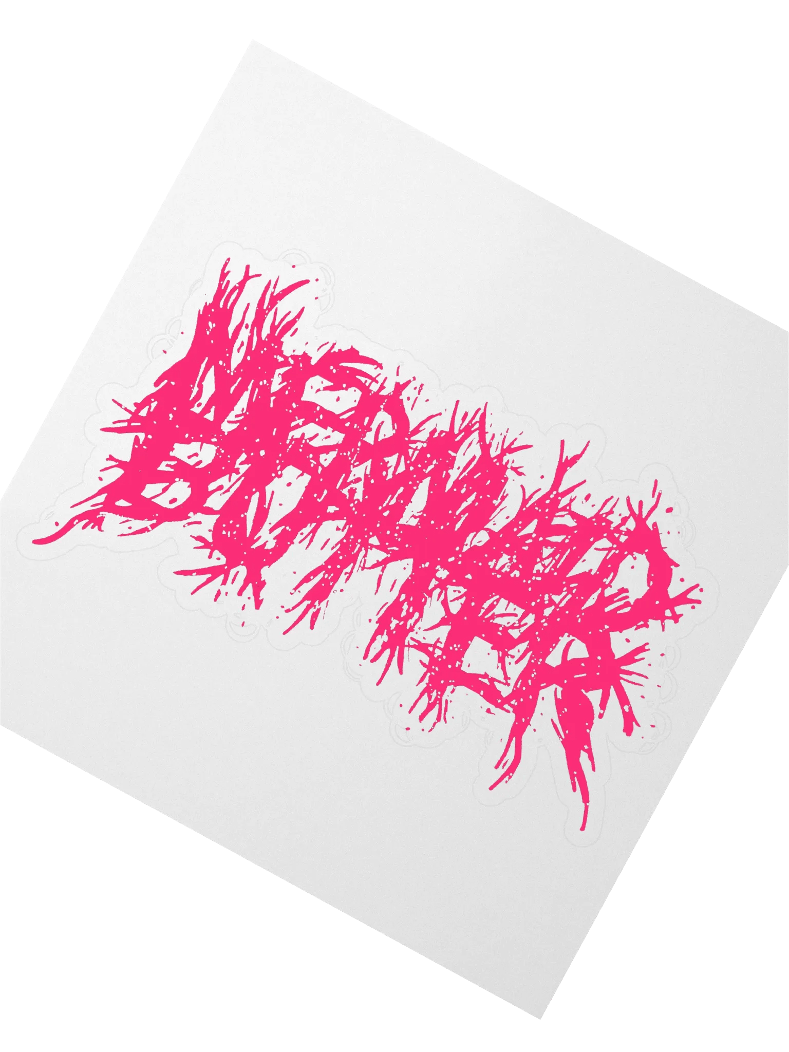 Pink OG Logo Sticker product image (3)