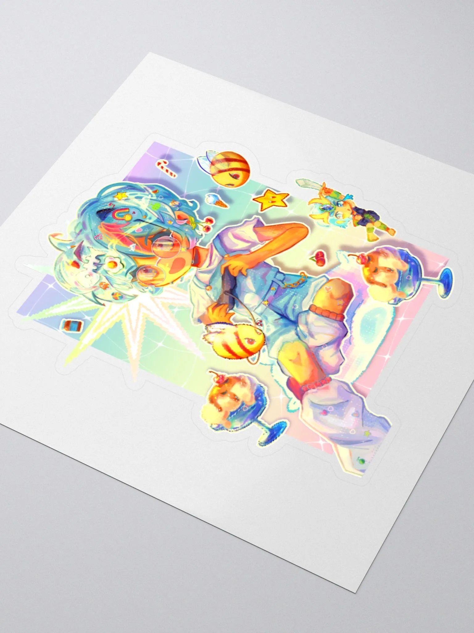 GlitchKraft 5-Year Anniversary Stickers product image (9)