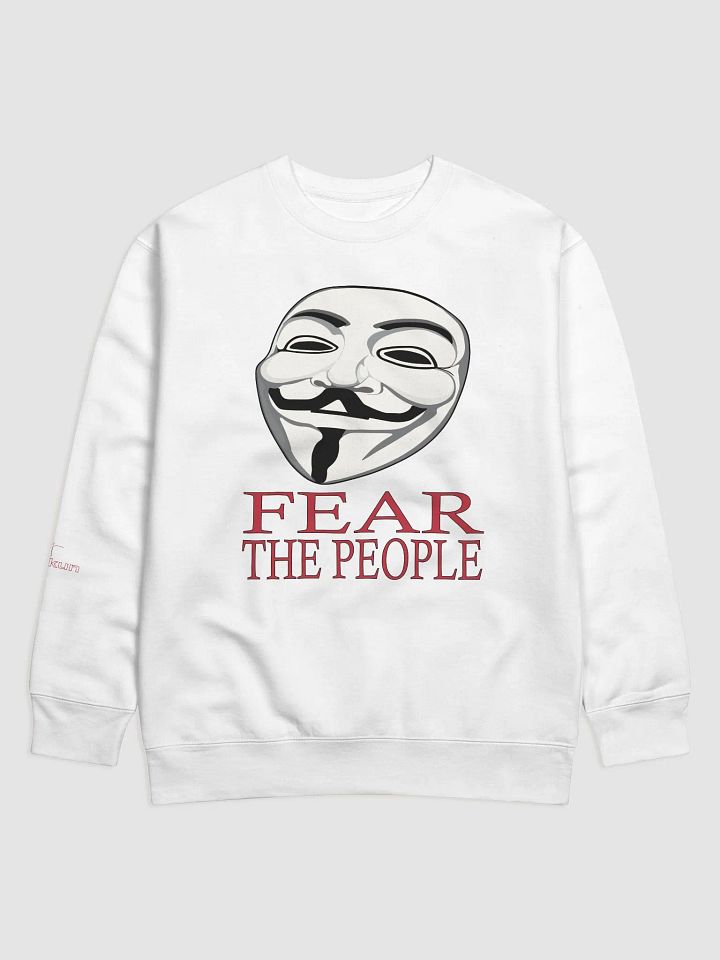 Fear The People - 02 - Red - Cotton Heritage Premium Sweatshirt product image (1)