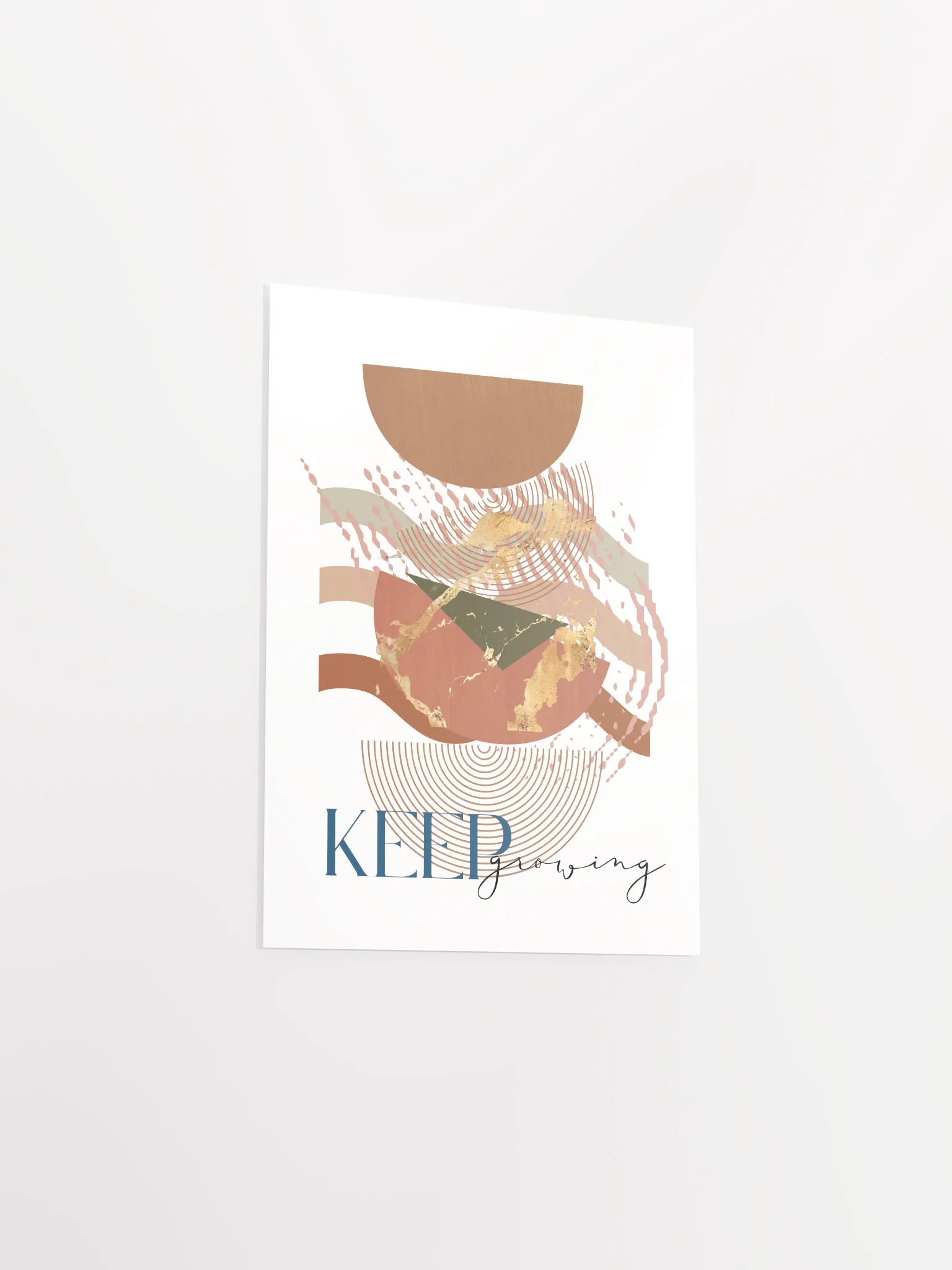 'Keep Growing' Abstract Print #3 product image (7)