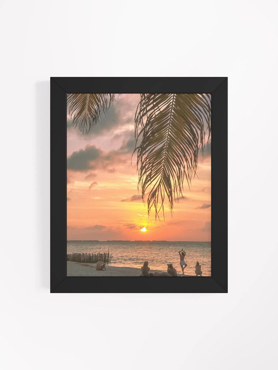 Isla Mujeres - Framed High-Quality Matte Poster product image (4)