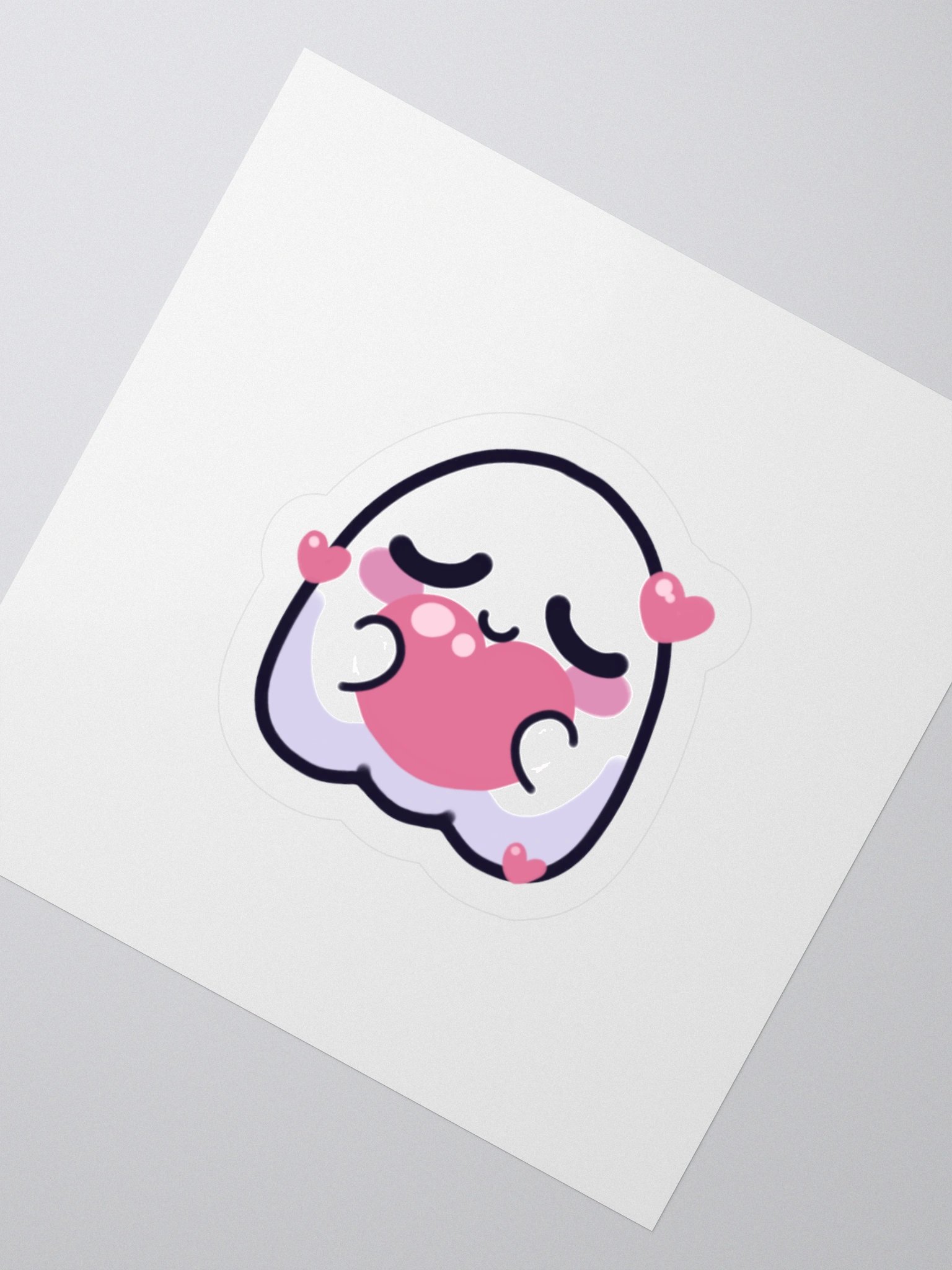 Cozy Ghostie Love Sticker product image (6)