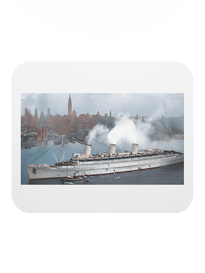 New York City 1940s Mouse Pad product image (2)