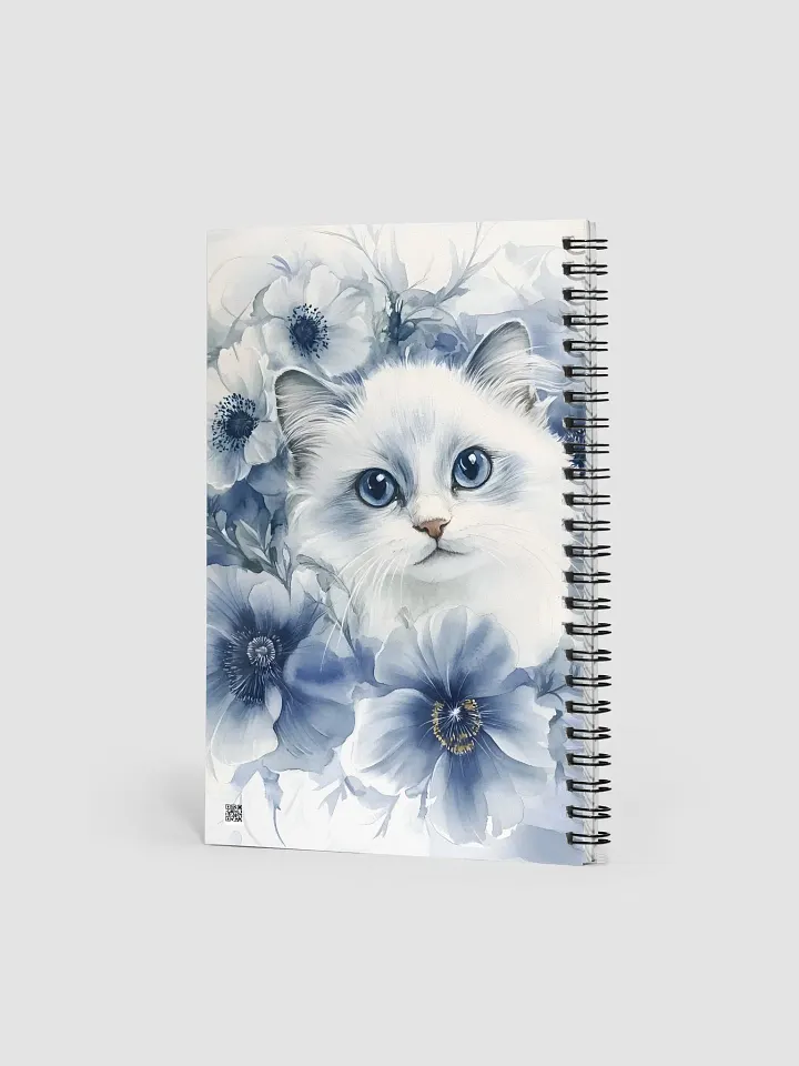 Anemone Cat Spiral Notebook product image (2)