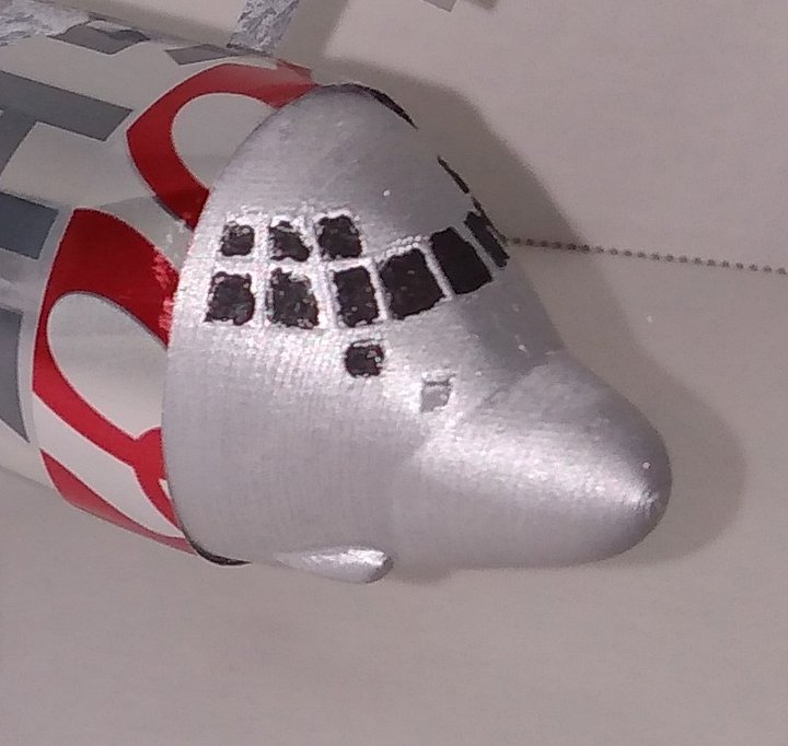 3D printed C-130 Hercules nose cone product image (1)
