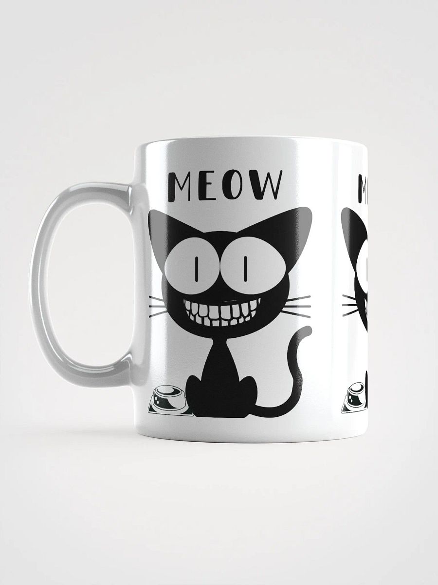 SMILING BLACK CAT, MEOW product image (18)