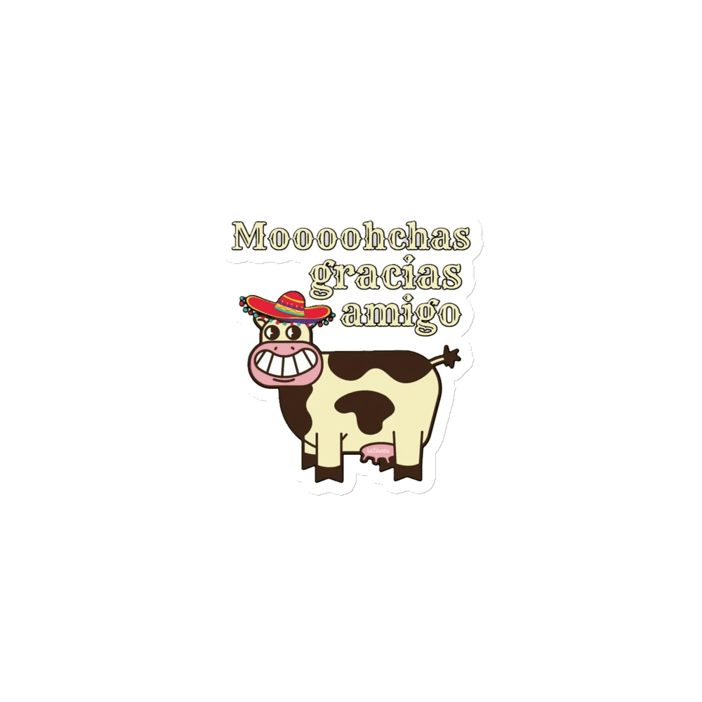MOOOOHCHAS GRACIAS AMIGO product image (1)