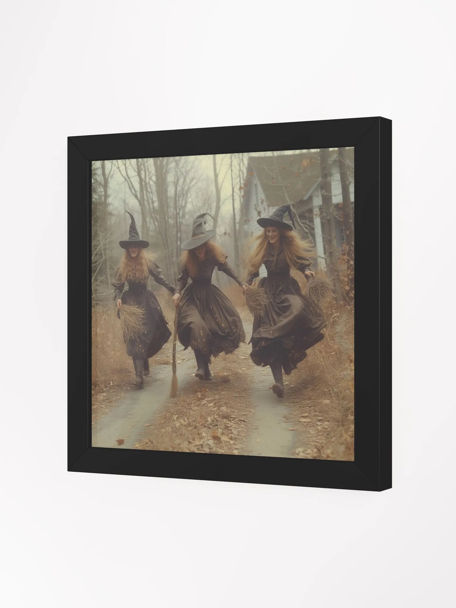 Happy Young Witches Vintage Photography Wall Art product image (14)