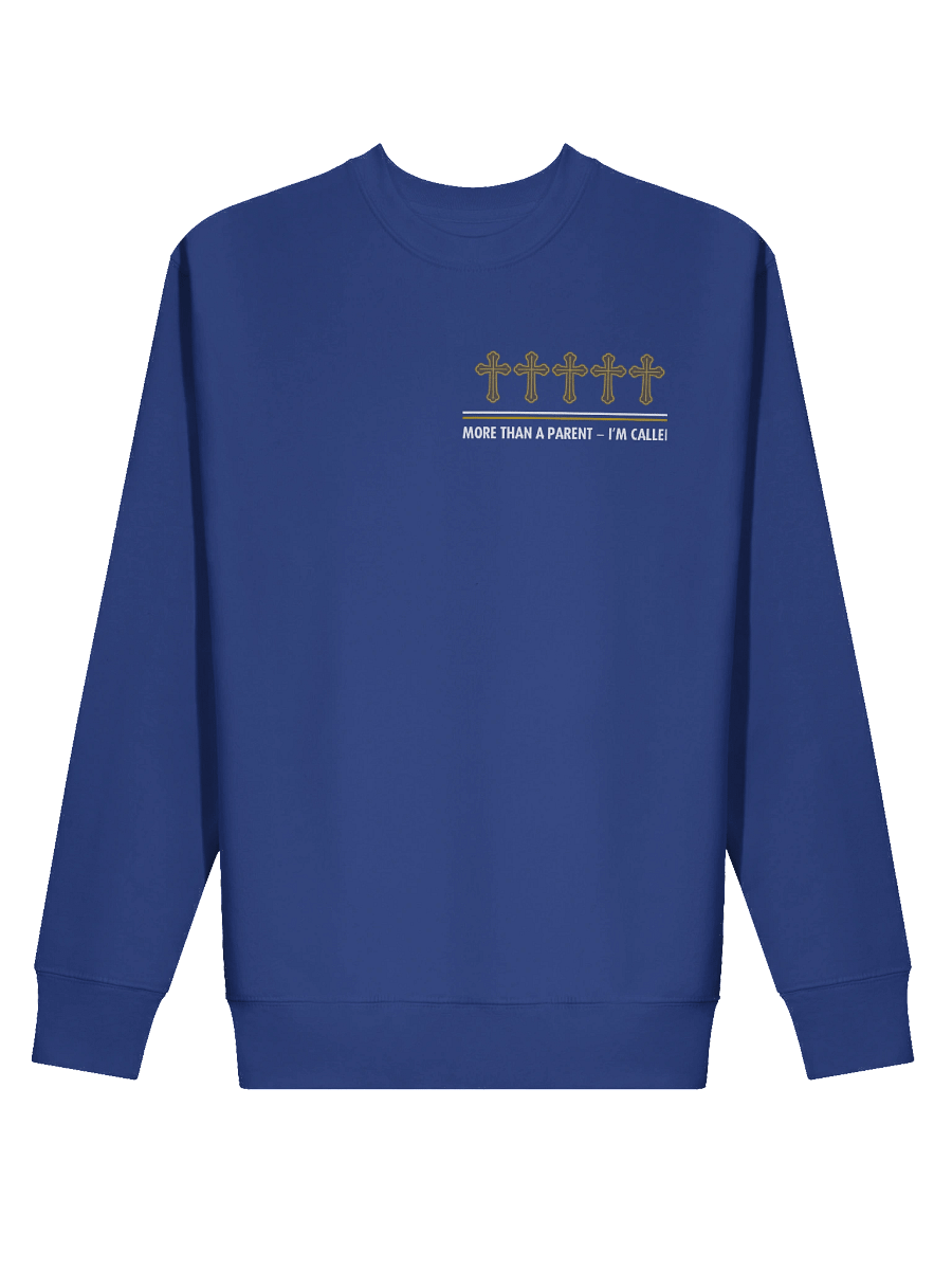 More Than A Parent - I Am Called | Christian Parents Heritage Sweatshirt | Faith-Based Gift for Christian parents product image (3)