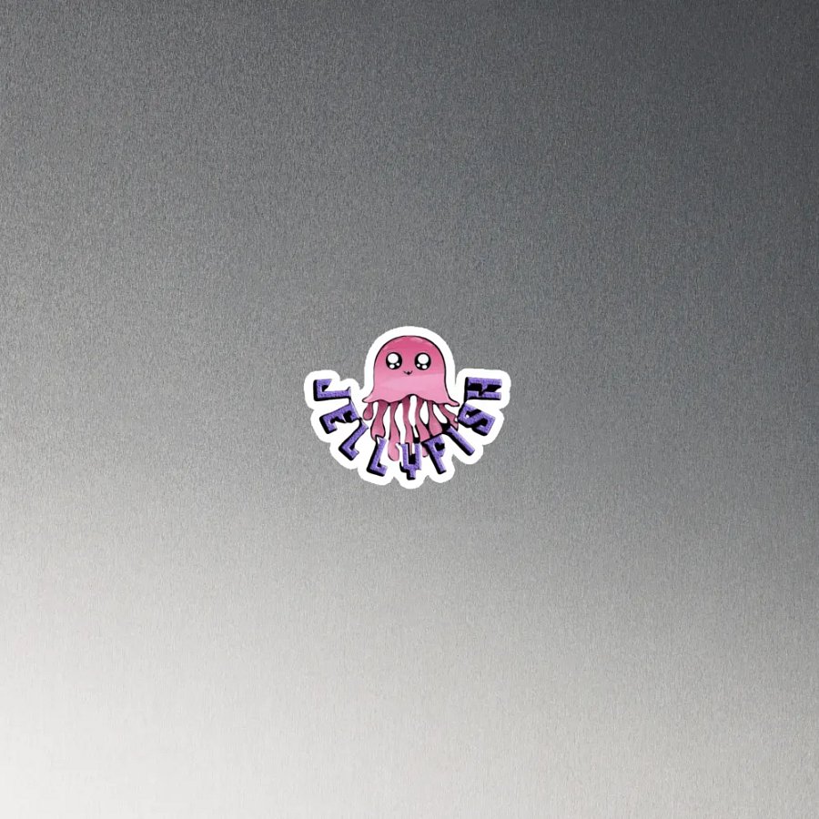 Jellyfish Die-Cut Magnets product image (4)