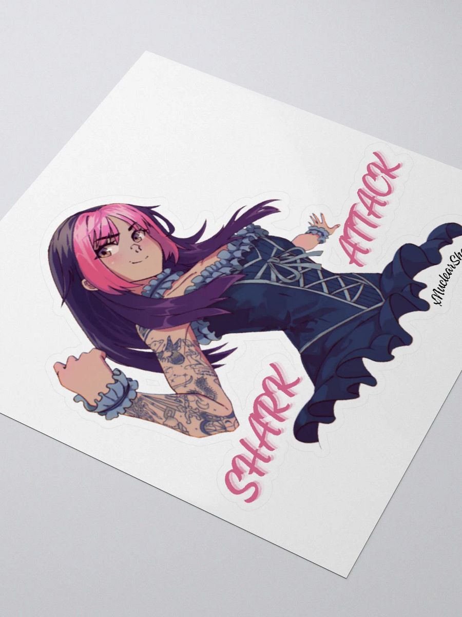 Shark Attack Sticker product image (3)