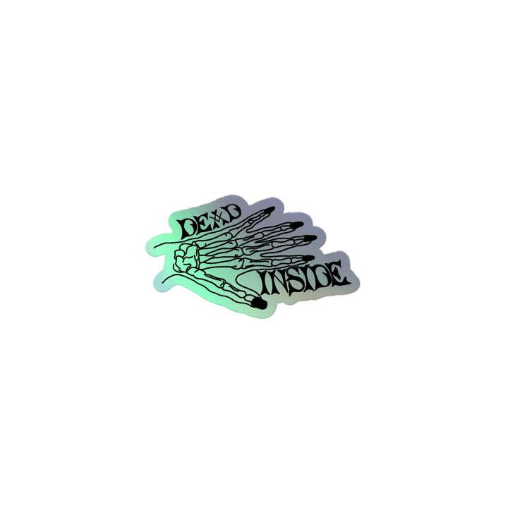 Dead Inside pinkyafterdark Kiss-Cut Sticker product image (1)