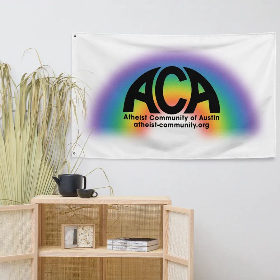 The Atheist Community of Austin Flag product image (7)