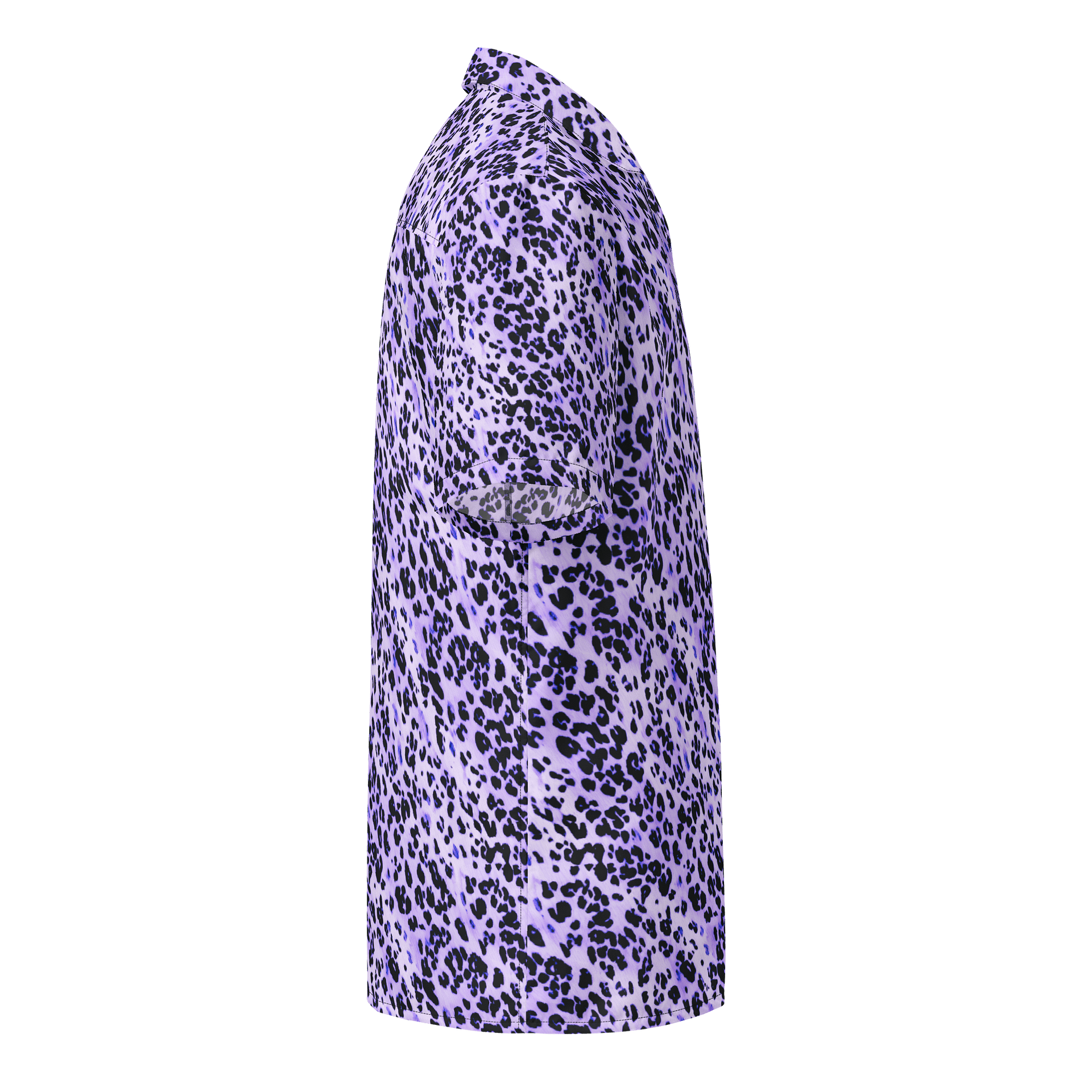 Purple Leopard Skin Hawaiian Shirt product image (4)