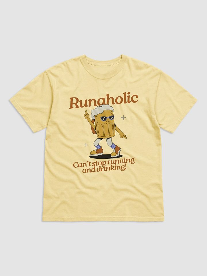 Runaholic Beer Mug T-Shirt product image (3)