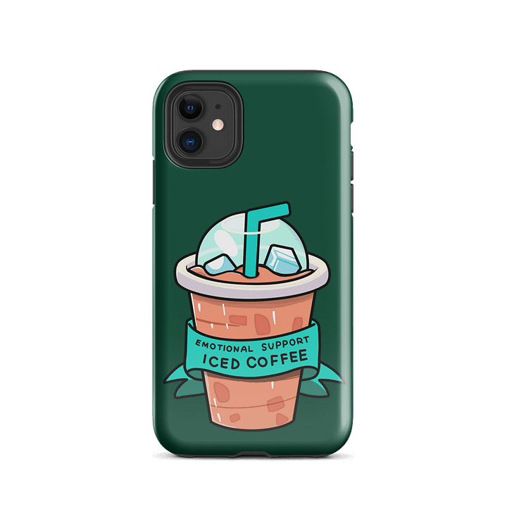 Emotional Support Iced Coffee iPhone® Tough Case product image (24)
