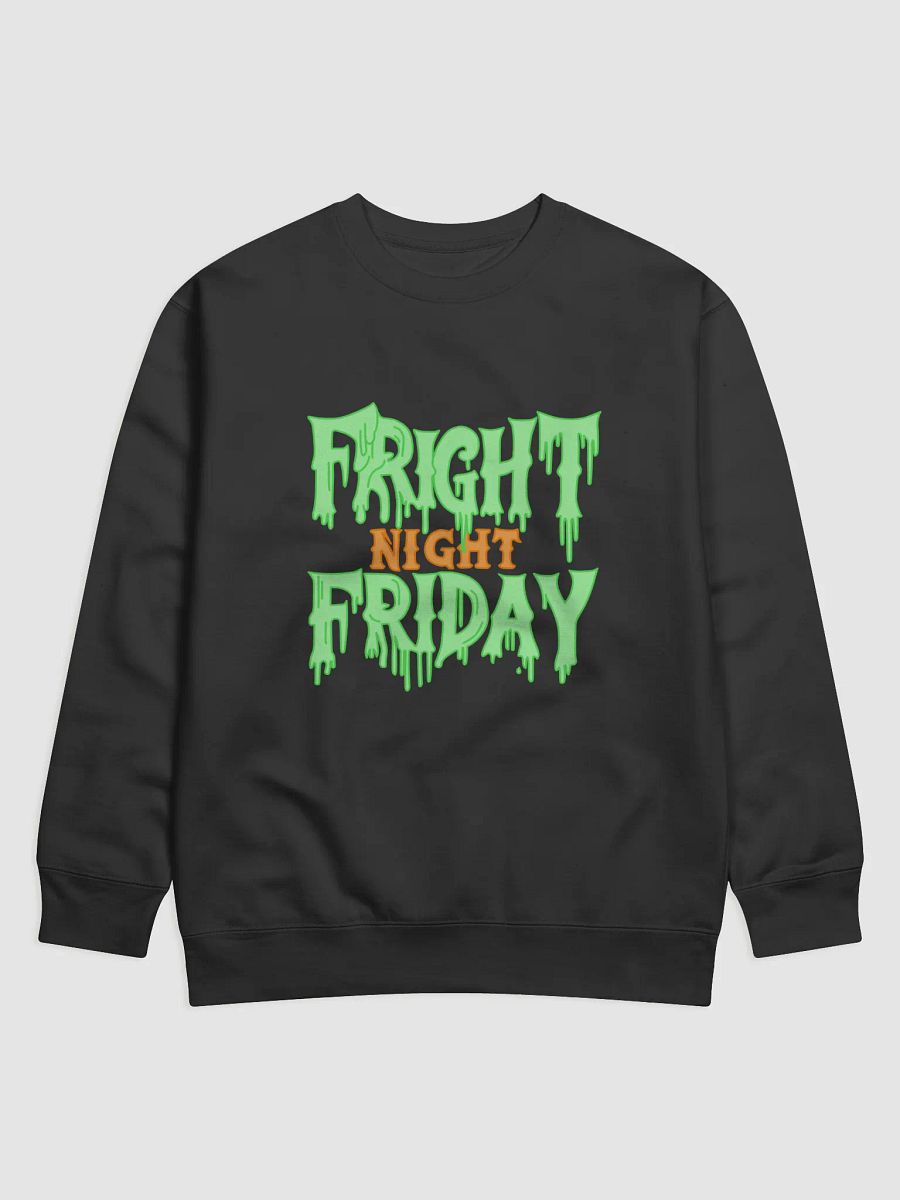 Fright Night Sweatshirt - Green Logo product image (1)