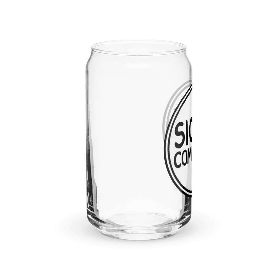 Sickos Committee Logo 16 oz Glass product image (40)