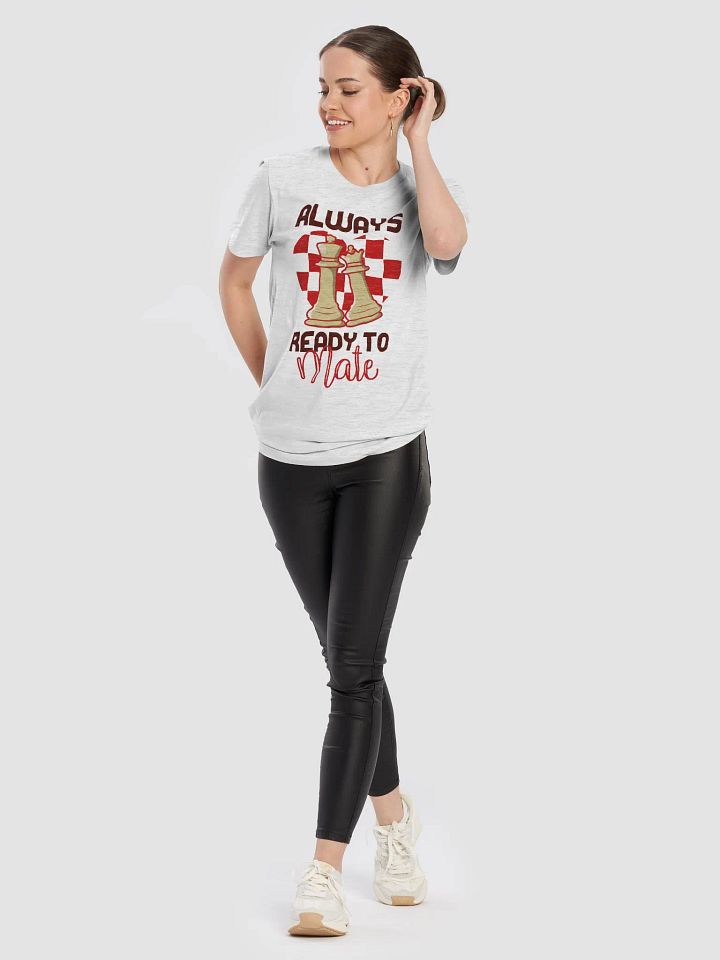 Ready to Mate - Romantic Chess T-Shirt for Valentine’s Day product image (2)