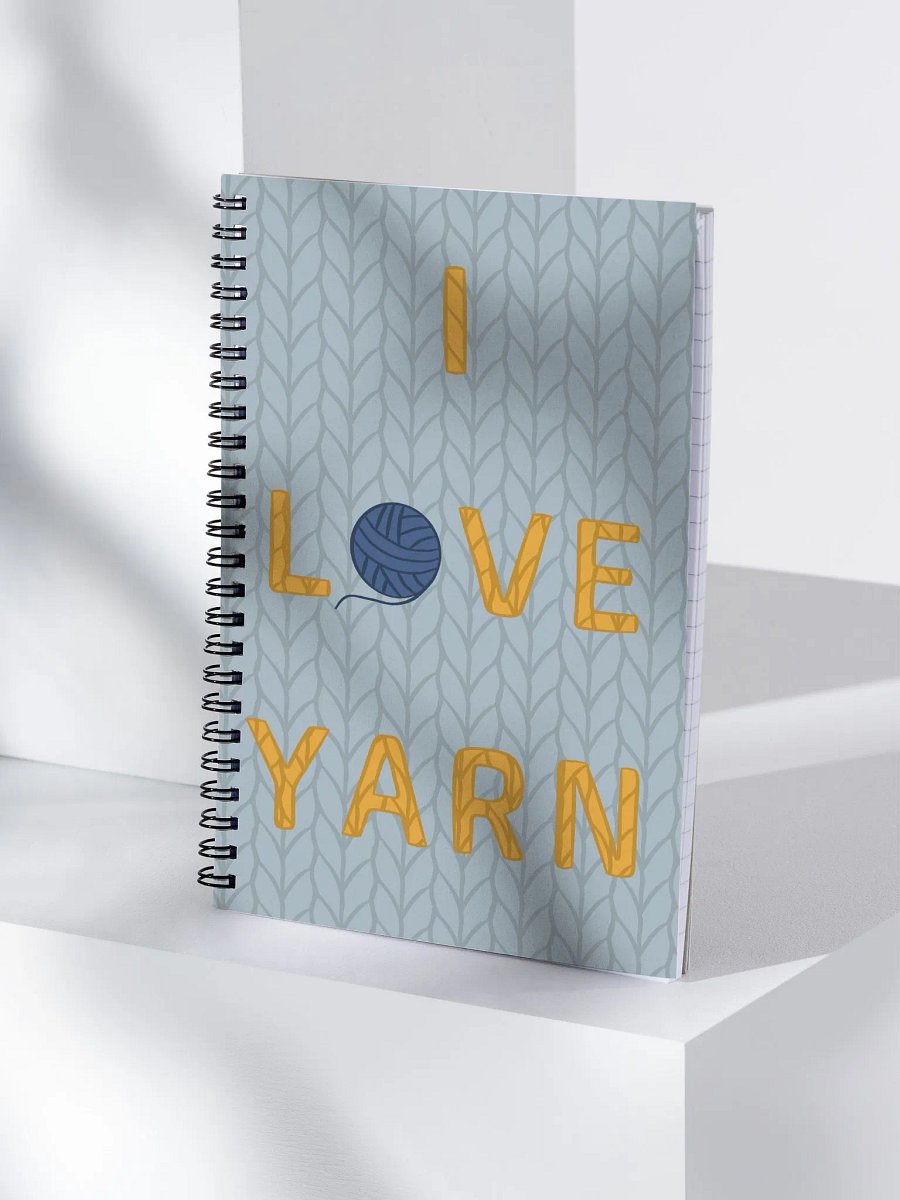 I Love Yarn (Notebook) product image (3)