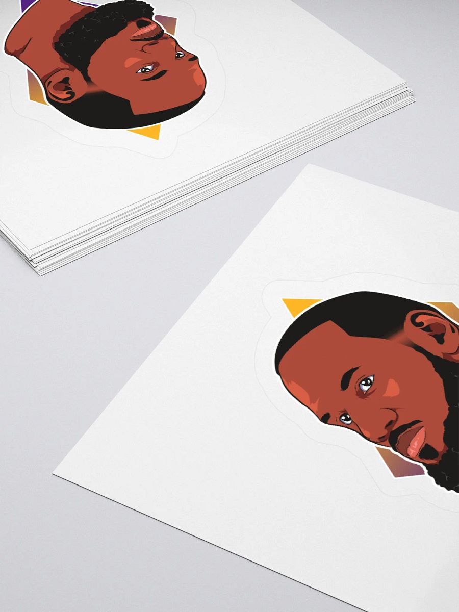 "NBA Legends Stickers" Collection - LeBron James product image (16)