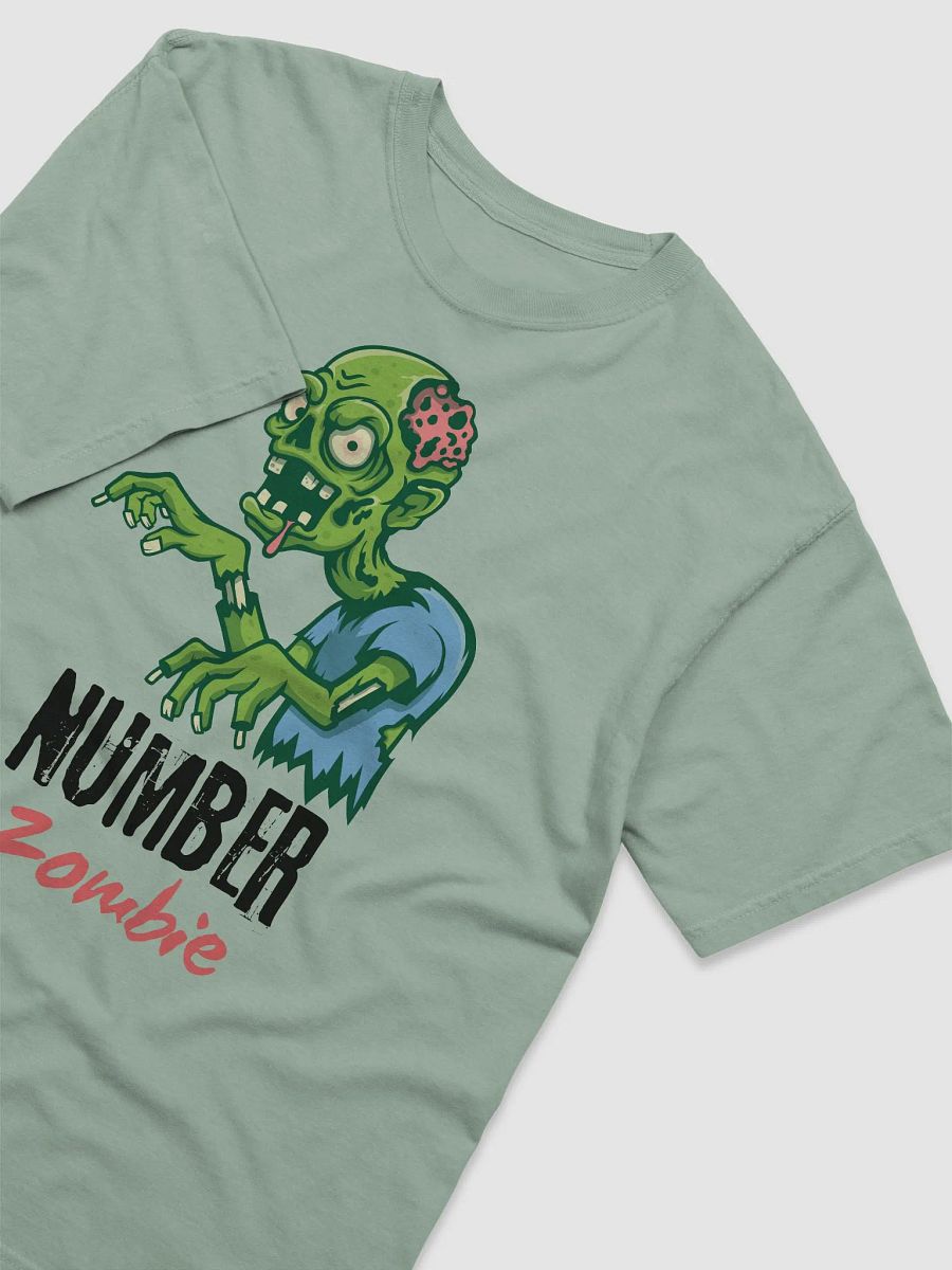 Number Zombie Decay Cartoon T-Shirt product image (31)