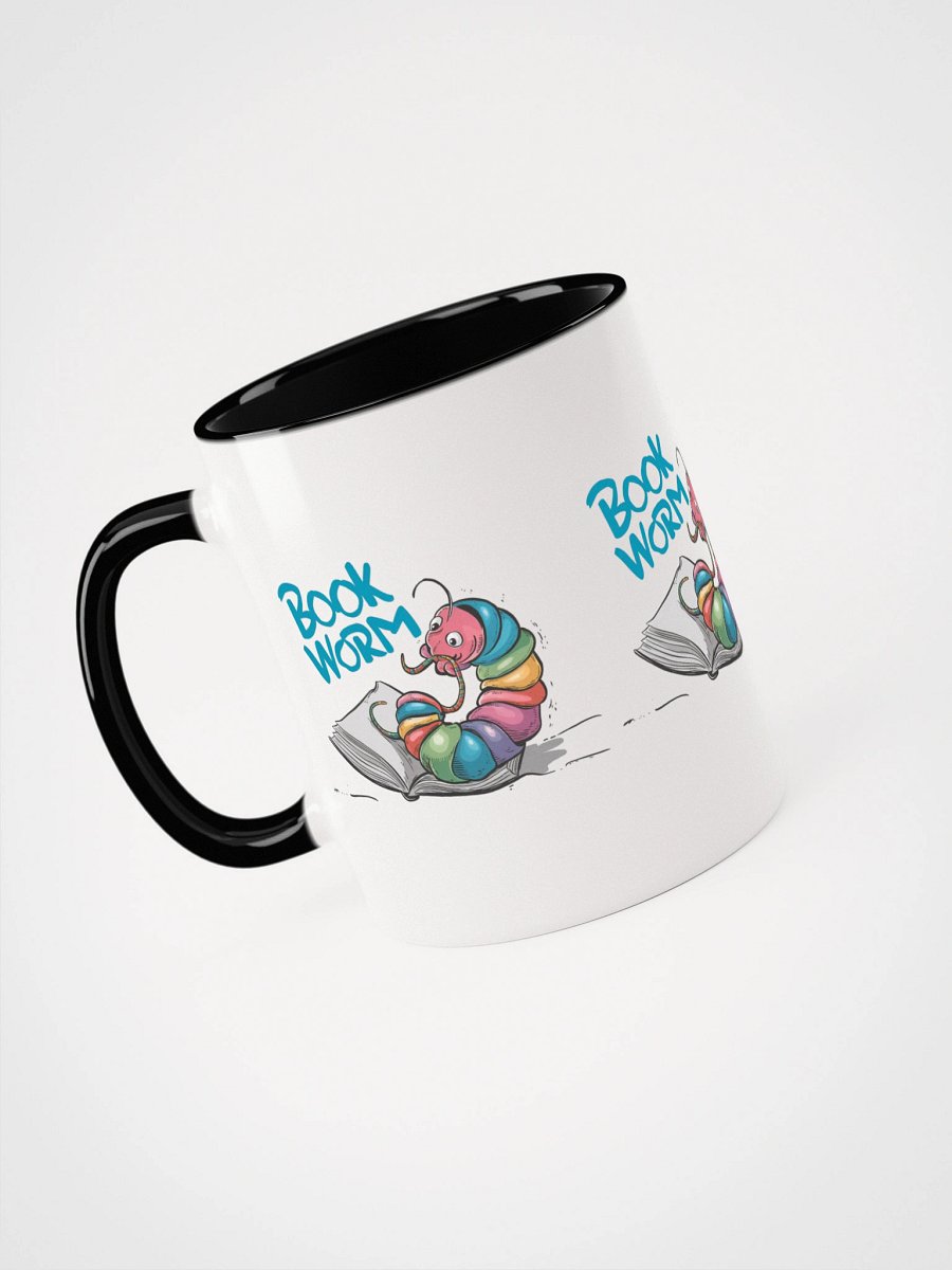 Colorful Book Worm Ceramic Mug product image (29)
