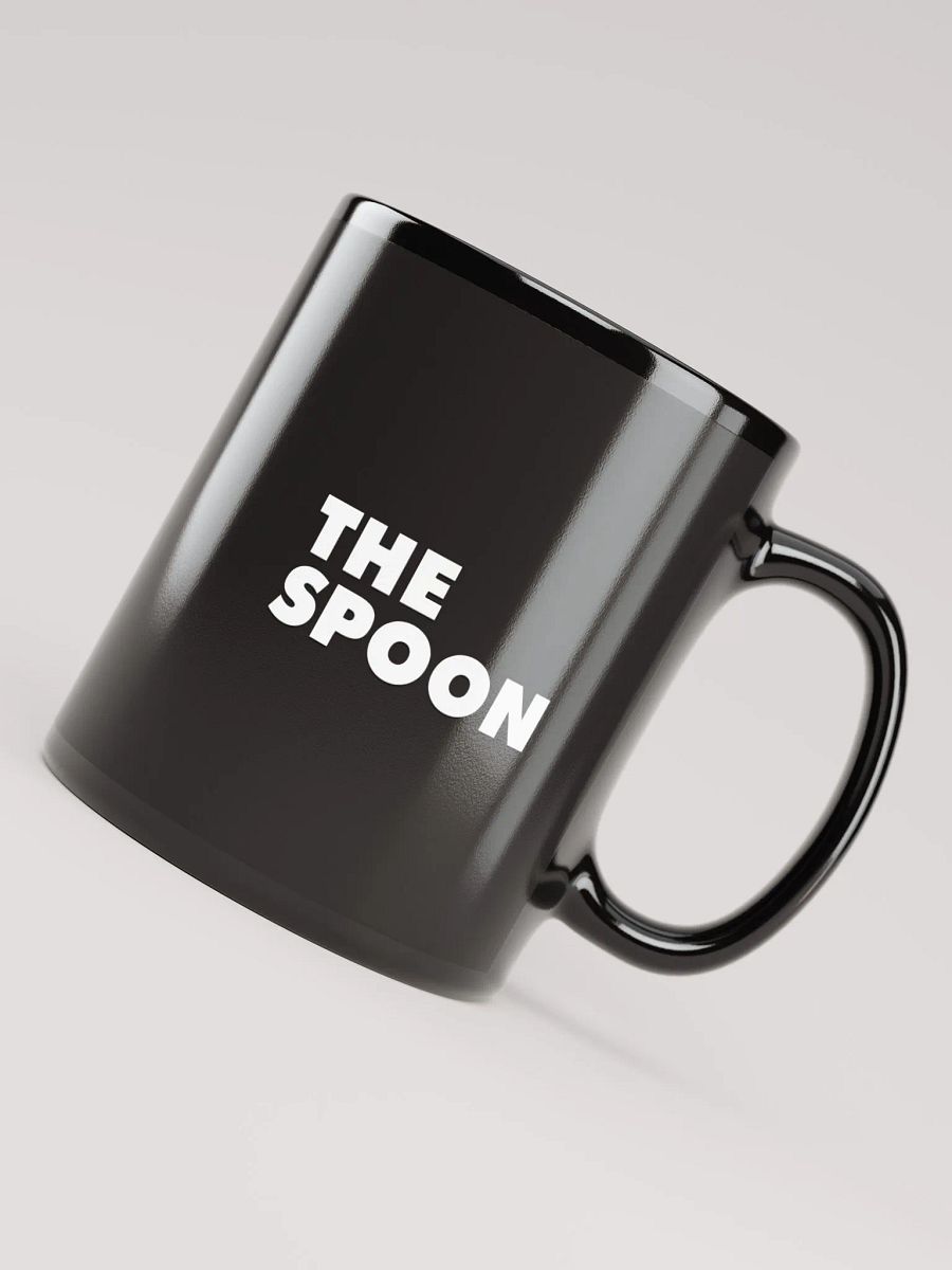 Spoon Mug - Black Glossy product image (4)