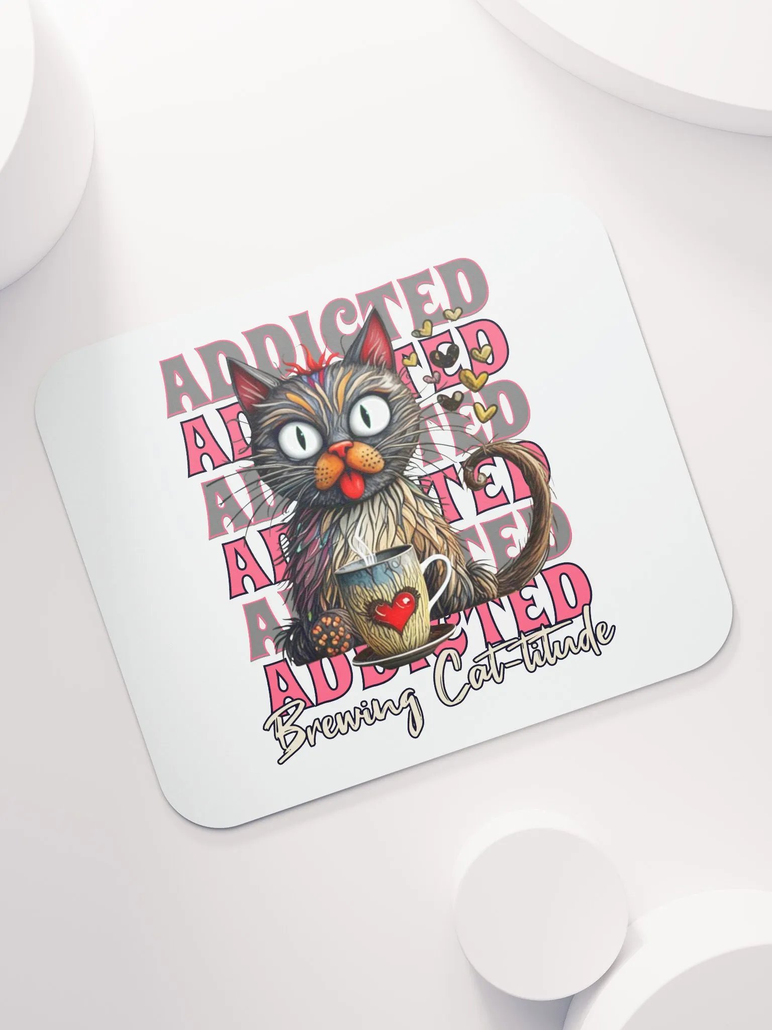 Addicted Brewing Cat-titude Mouse Pad product image (5)