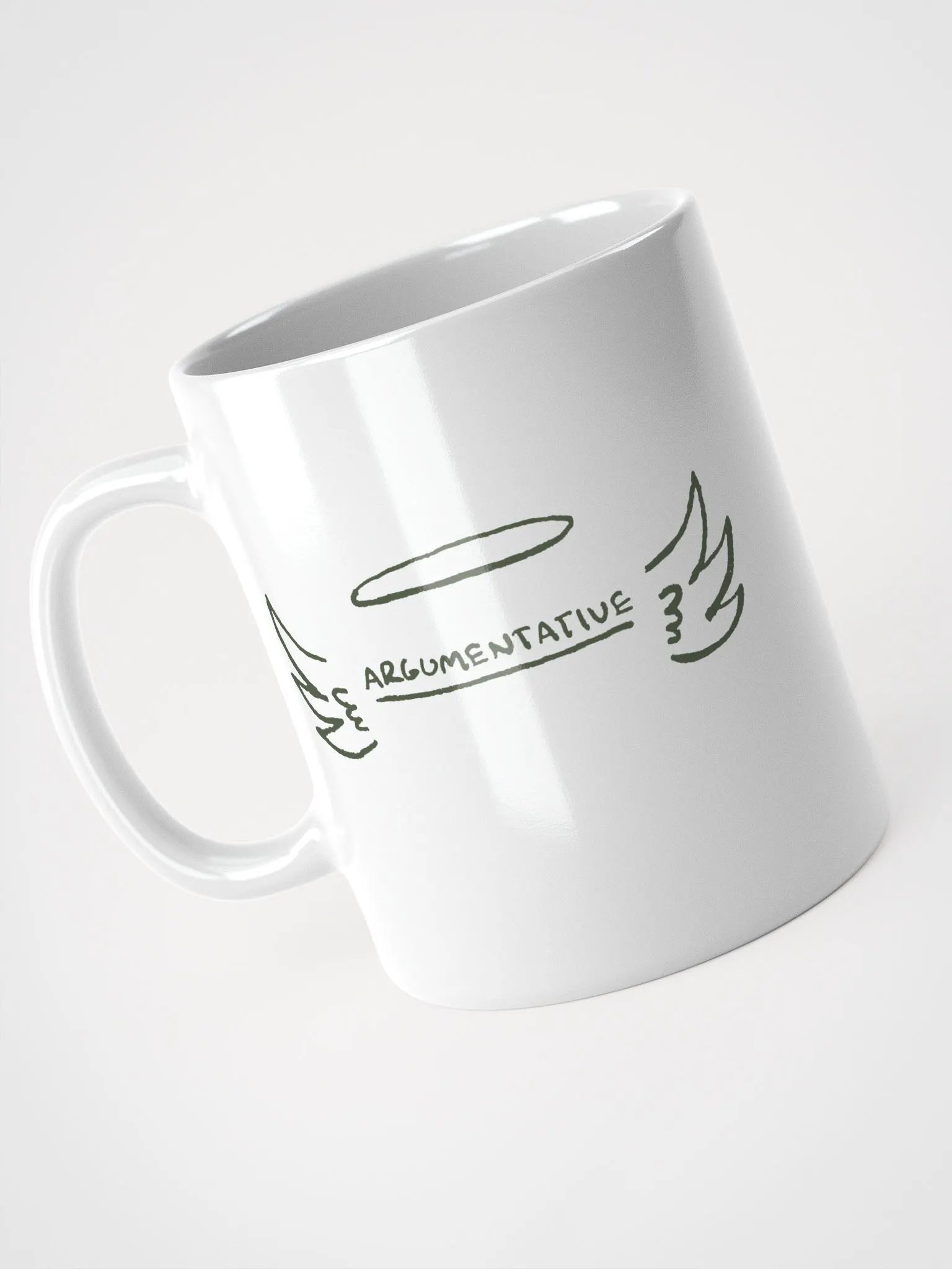 ANGELIC (olive design) mug product image (5)