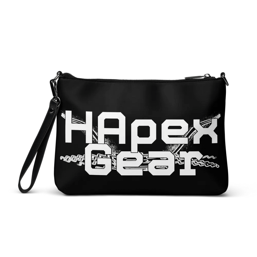 Crossbody Bag - Black - White HApex Gear Black Logo product image (3)