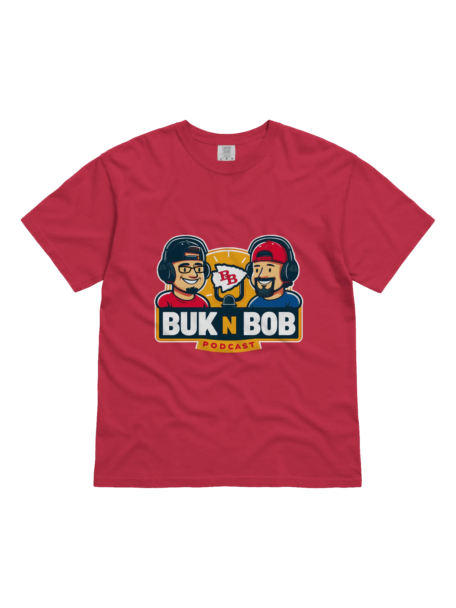 Buk N Bob Podcast Cartoon Logo T-Shirt product image (8)